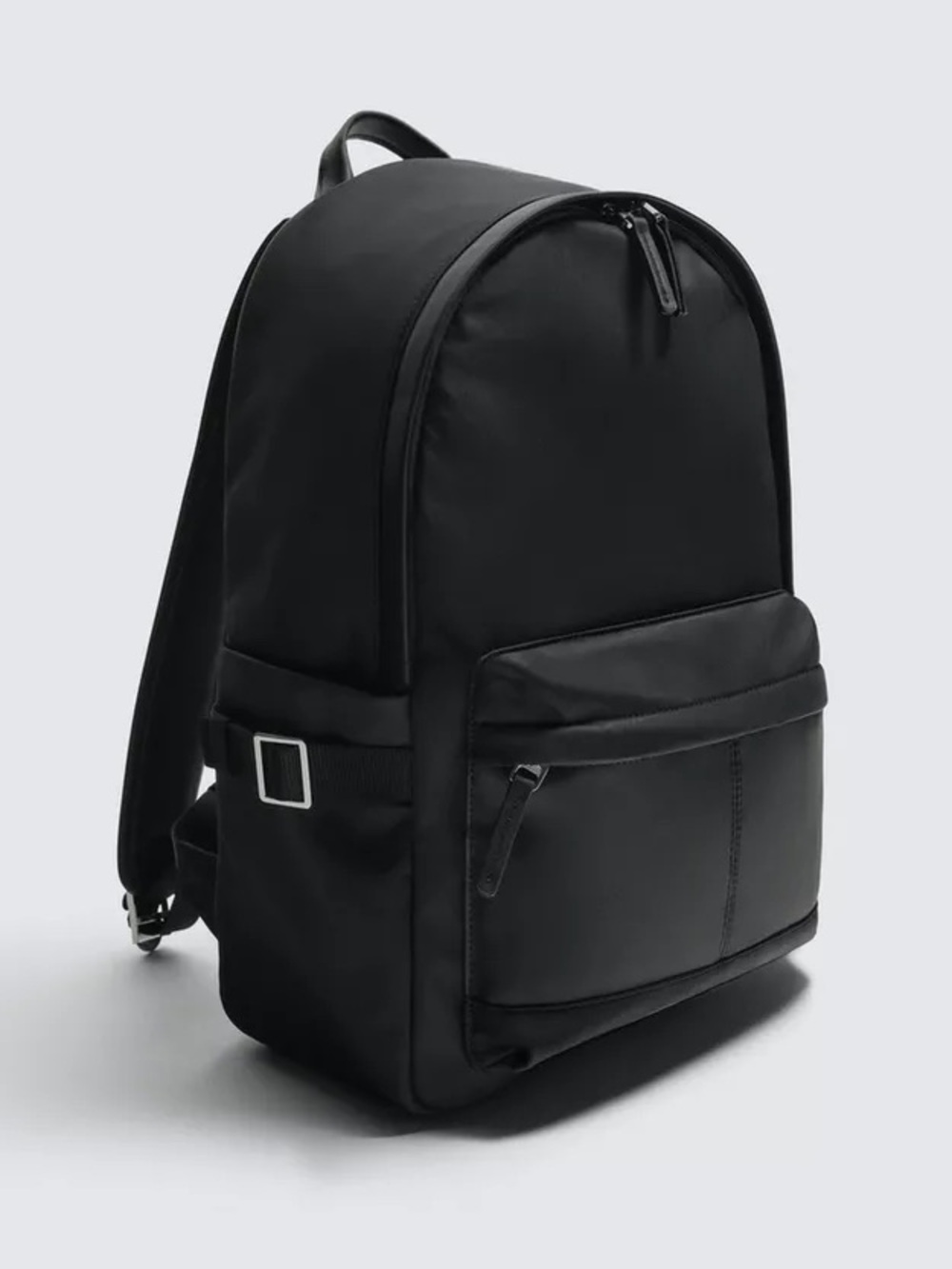 NWT Zara Man Unisex TECHNICAL BACKPACK Balck